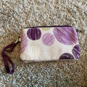 Thirty One three pocket wristlet